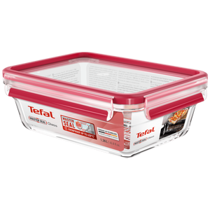 Tefal Staklena posuda sa poklopcem, 1.3 lit., MasterSeal Glass - N1041010