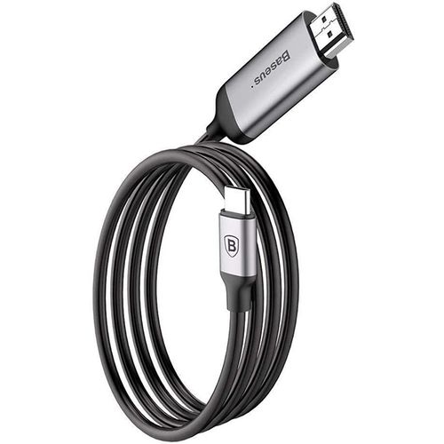 Baseus Kabel video 4K USB Type-C -&- HDMI, 1.8m (crni) slika 1