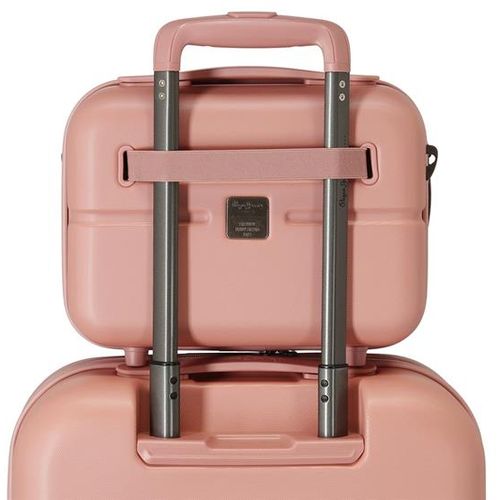 PEPE JEANS ABS Beauty case - Powder pink HIGHLIGHT slika 9