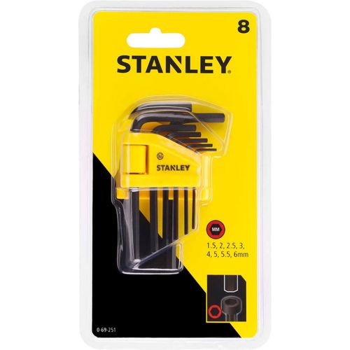 Stanley Ključevi Imbus 1,5 - 6mm / Set 8kom 0-69-251 slika 1