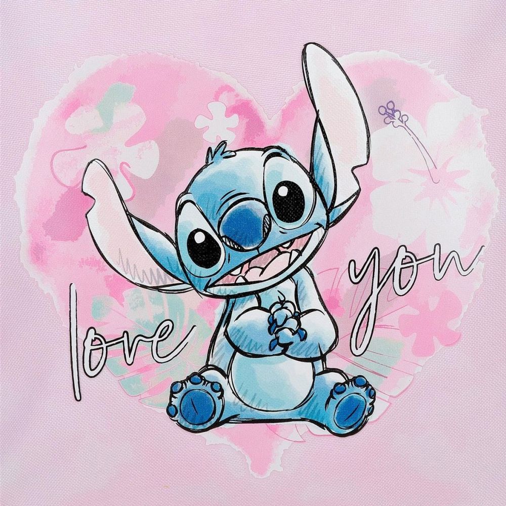Disney Ranac 25 cm, Heart Stitch 4982042, roze slika 7