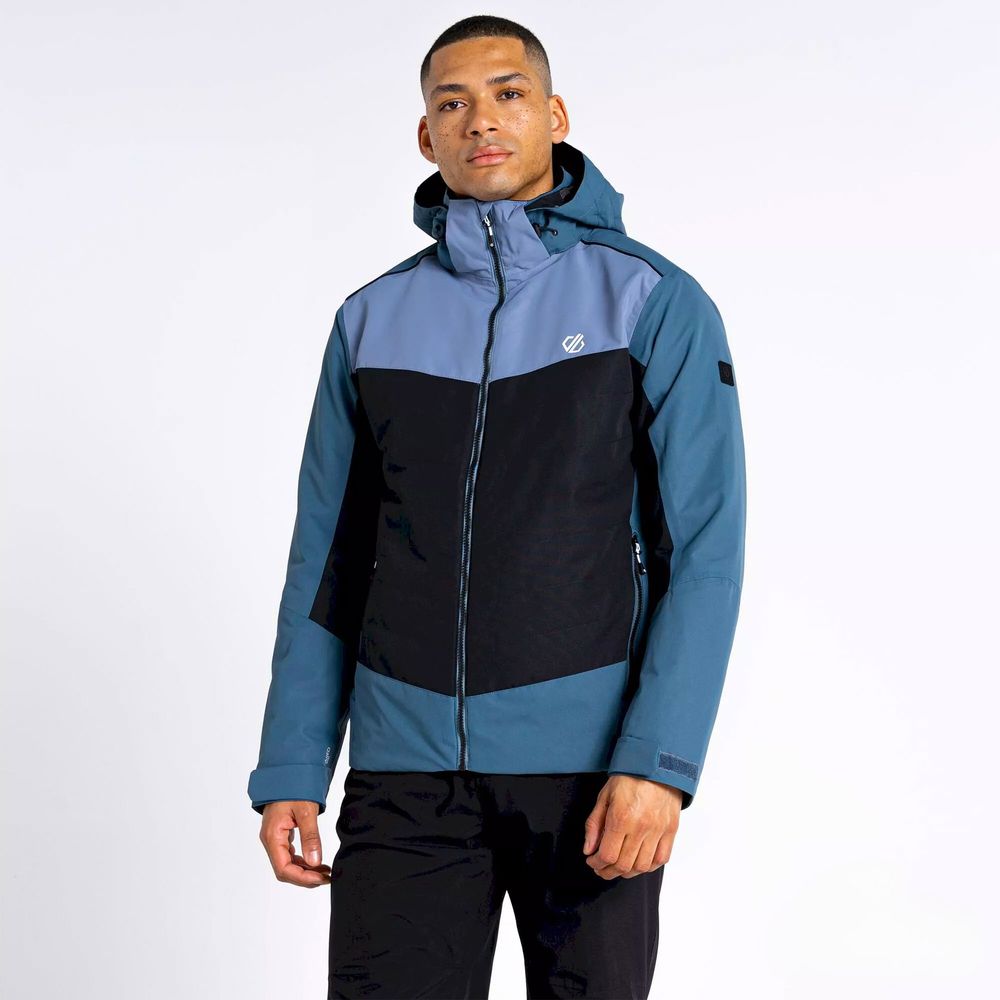 Dare2B Muška jakna za skijanje Embodied, Black/Orion Grey slika 3