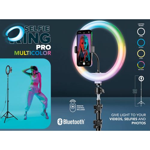 Cellularline Selfie Ring Pro multicolor slika 7