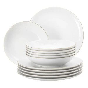Seltmann Porculanski set za jelo 12/1 Amina Gold 001.777008