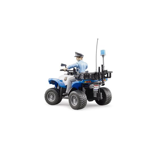 Bruder Motor Quad Police Sa Figurom slika 2