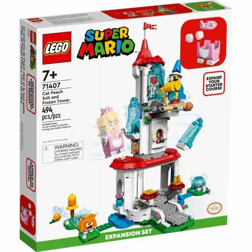 LEGO® SUPER MARIO™ 71407 Kostim Cat Peach i ledeni toranj – proširena staza slika 1