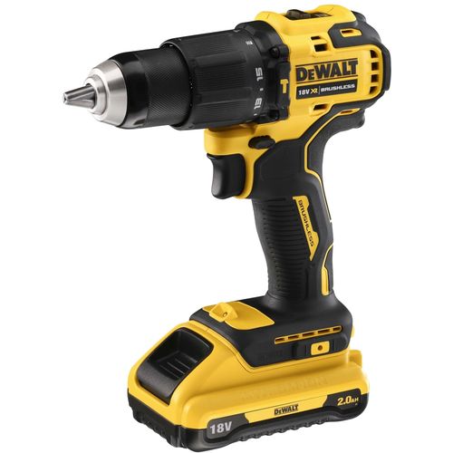 Dewalt DCD709D2T aku xr udarna bušilica/odvijač 18v 2x2.0ah  slika 1