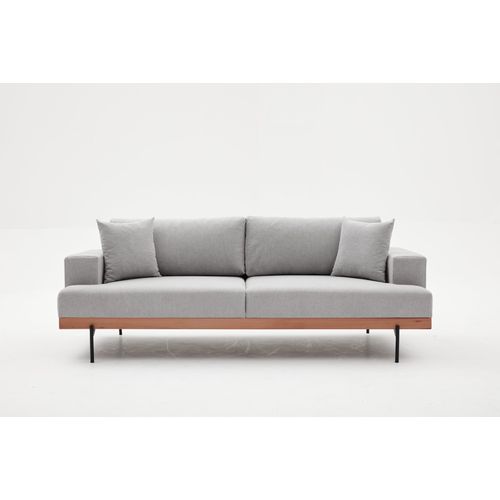 Atelier Del Sofa Liva - Grey Grey 3-Seat Sofa slika 10