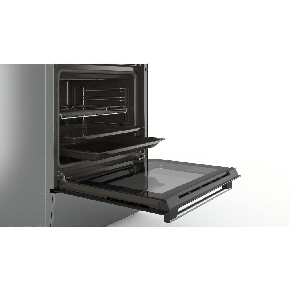 BOSCH električni štednjak Serie 4|, A+, 66L, INOX, TR slika 3