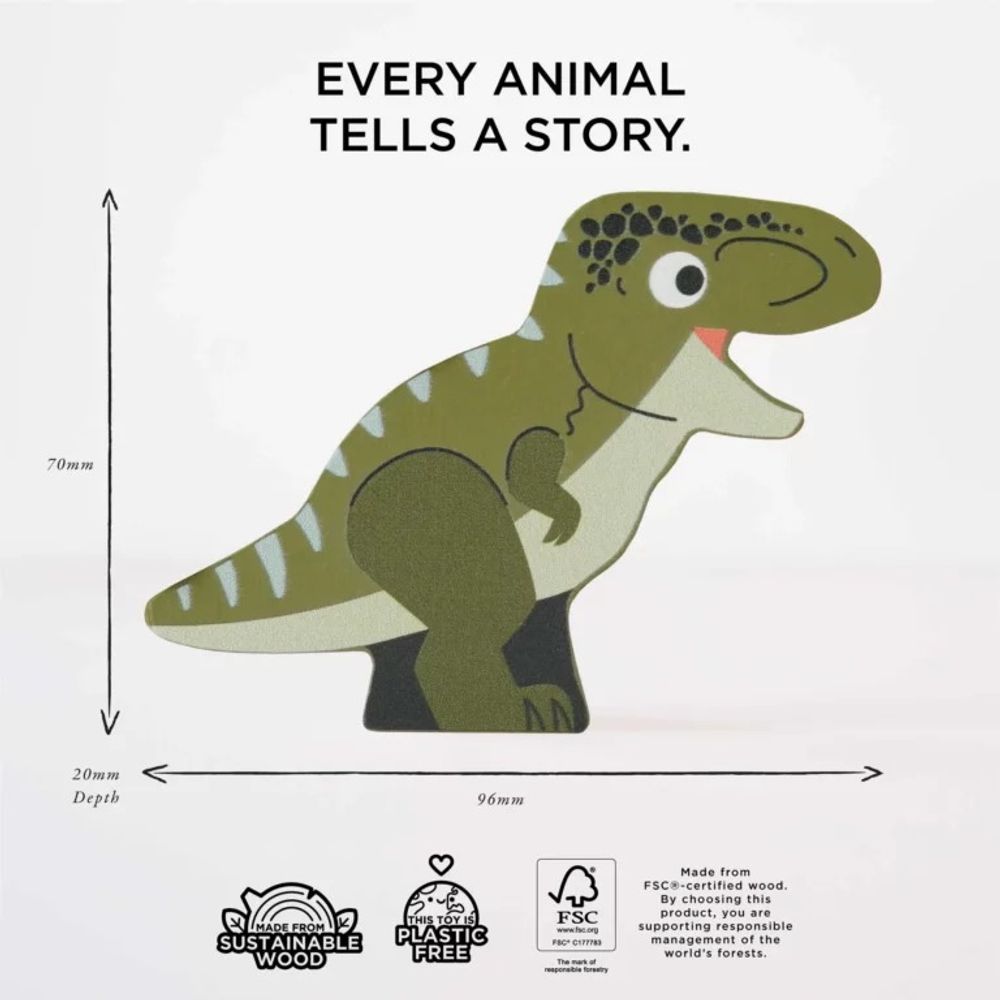 Le Toy Van Drveni set dinosaurusa Jurassic slika 4