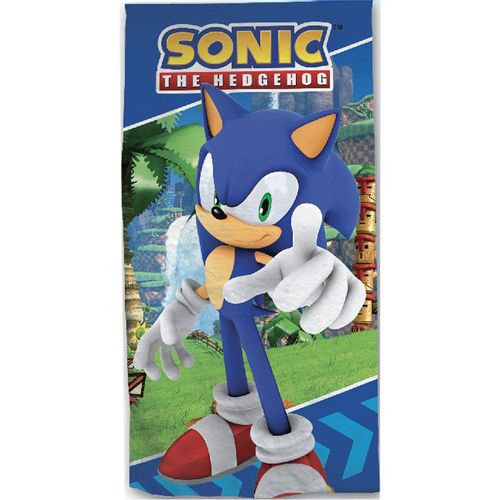 Sonic The Hedgehog microfibre beach towel slika 1