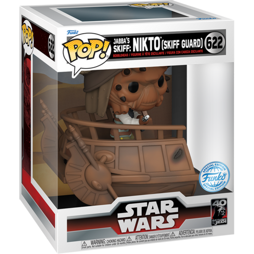 POP figure Deluxe Star Wars Nikto Skiff Guard Exclusive slika 6