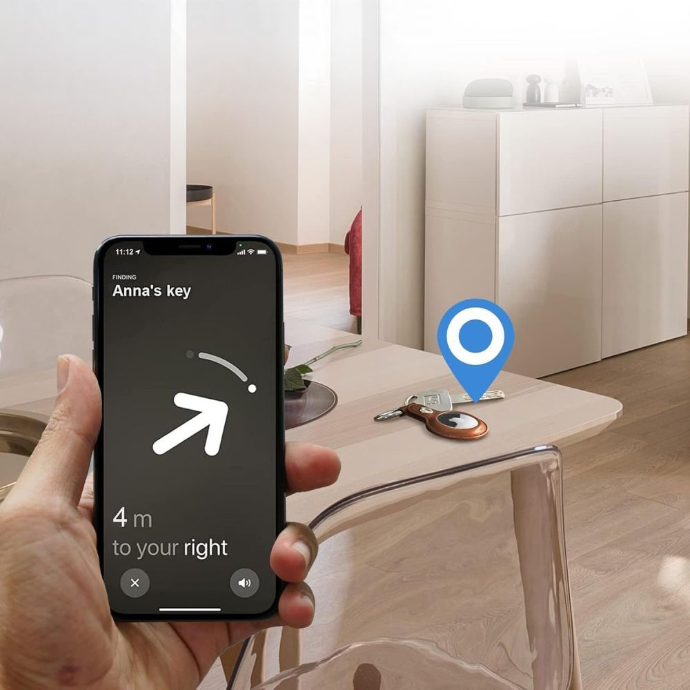 TECH-PROTECT NATURALFIT PRIVJESAK TORBICA ZA APPLE AIRTAG 1 / 2 - smeđa slika 12