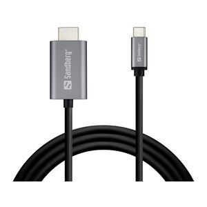 Sandberg USB-C na HDMI adapter kabel, 2m