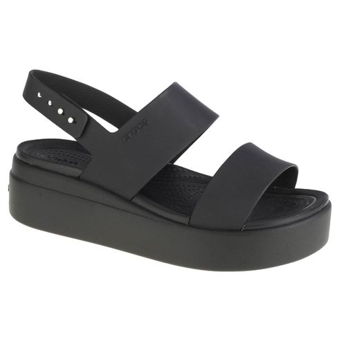 Crocs Brooklyn Low Wedge Ženske Sandale 206453-060 slika 6