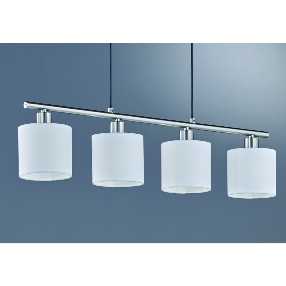 Trio Lighting luster Tommy 4 – 75 cm, bijelo-mat, 4× E14, 230 V slika 4