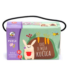 Vrabac Toddler puzle Moja kućica