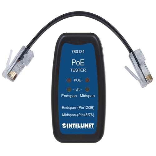 Intellinet Poe tester poe+/poe/midspan 802.3af/802.3at intellinet (780131) slika 1