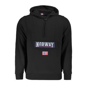 NORWAY 1963 BLACK MEN'S ZIP-UP SWEATSHIRT