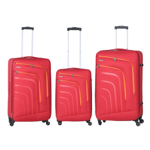 Kofer Look - Set od tri komada, Crveni