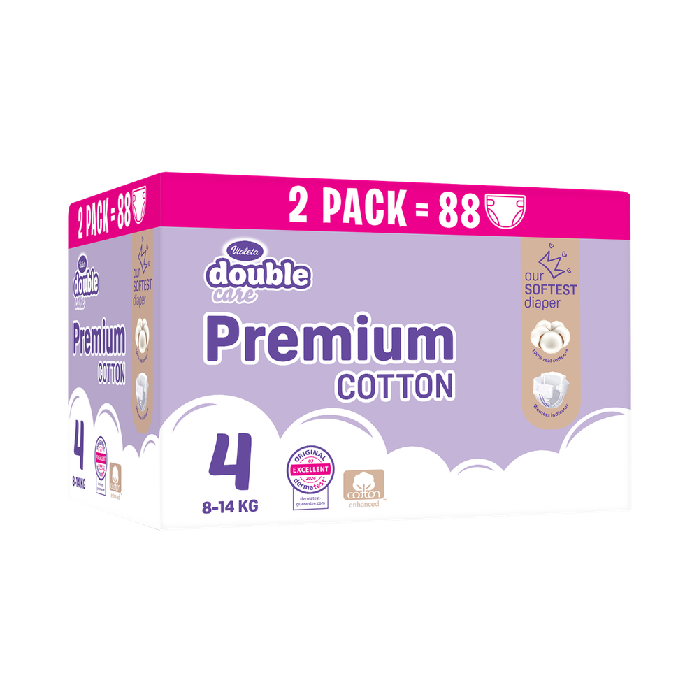 Violeta pelene Maxi Pack Box Premium Cotton Junior  slika 1