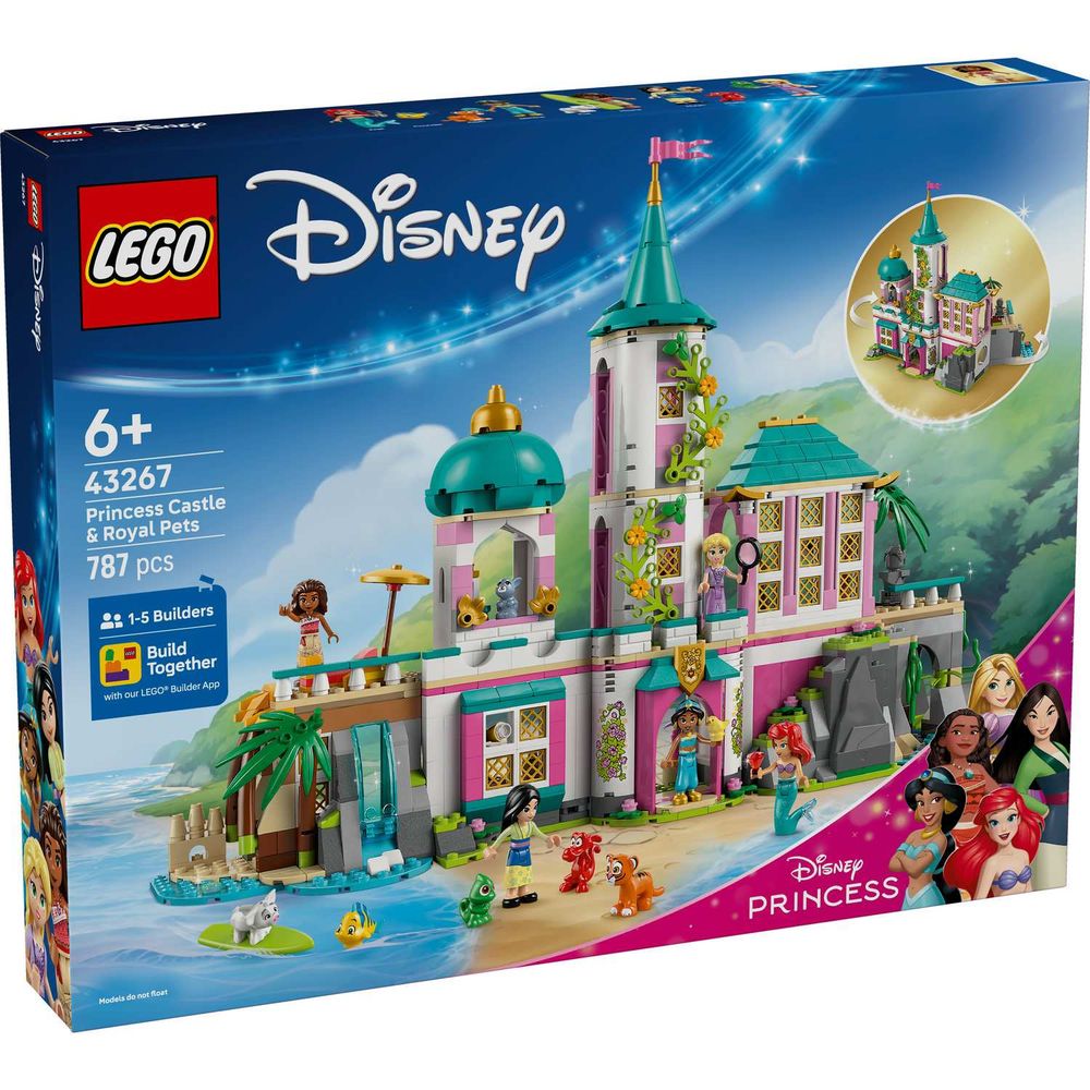LEGO 43267 Princess Castle & Royal Pets slika 1