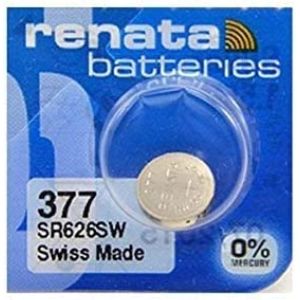 Renata baterija 377 1,55V Srebro oksid dugme baterija za SAT, Pakovanje 1kom