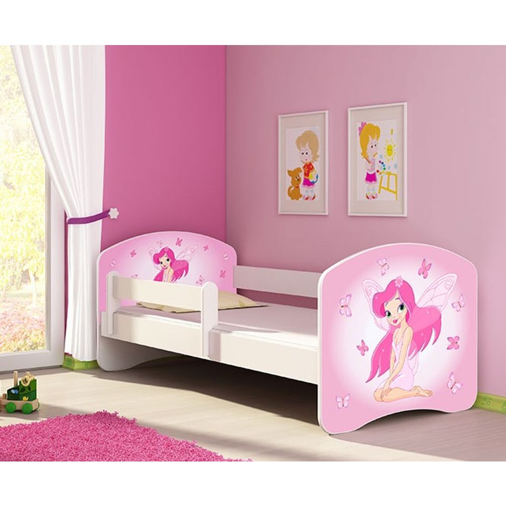 ACMA Dječiji krevet Acma II White - 160x80cm - Dezen 07 slika 1