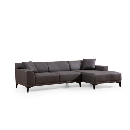 Atelier Del Sofa Kutna garnitura, Antracit, Petra R Corner - Anthracite slika 9