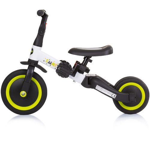 Chipolino tricikl / balance bike 2u1 Smarty Lime slika 5