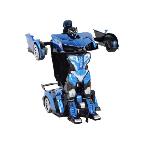 Auto na daljinsko upravljanje Robot Transformation R/C 1:10 - plavi slika 6