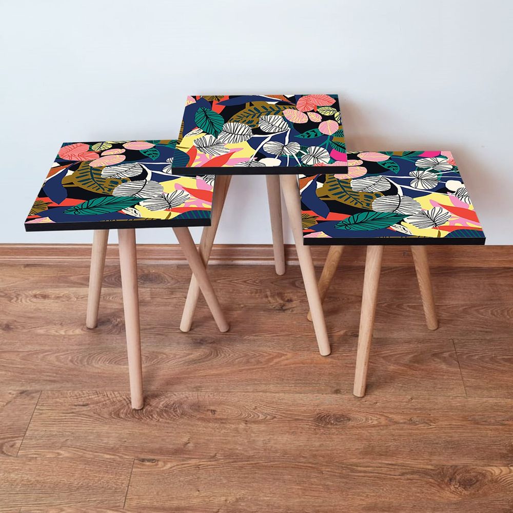 Nesting Table 3Shp209 - Višenamjenski Set Stolova (3 Komada) slika 1