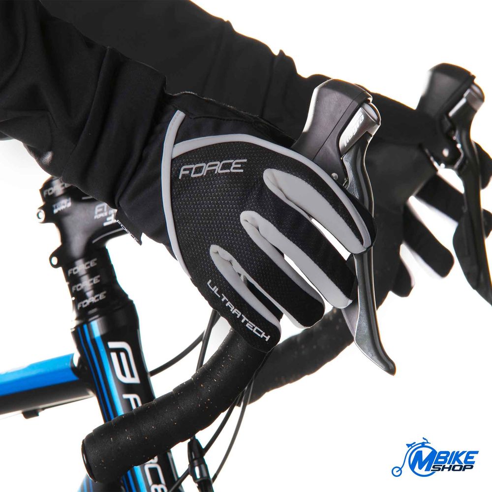 Force Zimske rukavice za biciklizam Ultra Tech Black slika 2
