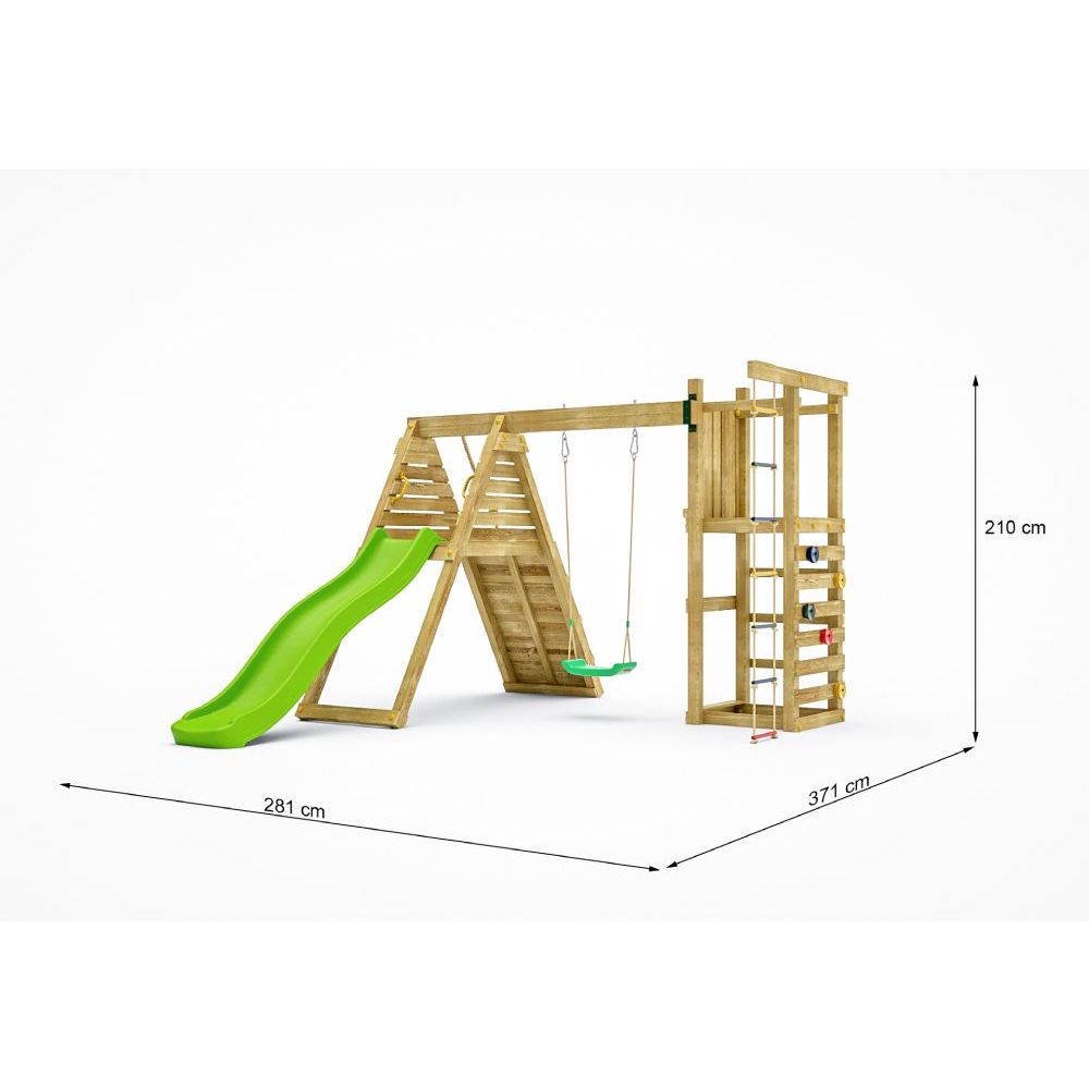 Fungoo Set CLIMBER - Drveno dječije igralište slika 5