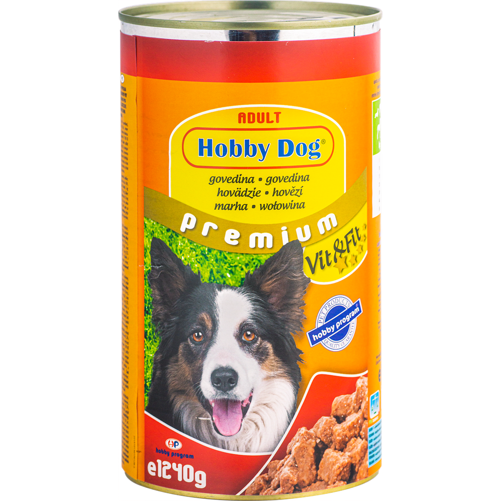Hobby Dog Premium hrana za pse Govedina 1240g slika 1