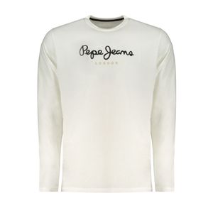 PEPE JEANS LONG SLEEVE T-SHIRT MEN WHITE