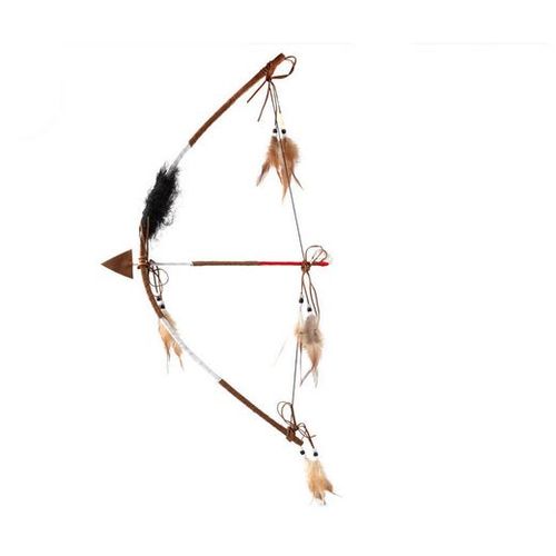 Set za streličarstvo s metom Smeđa Američki Indijanac 63 cm slika 1