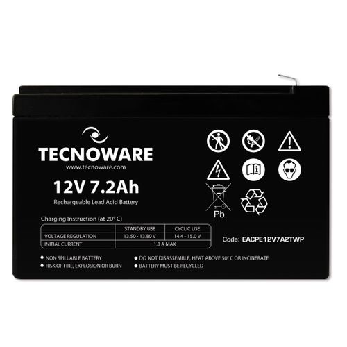 Tecnoware akumulator 12V 7.2Ah slika 2