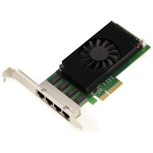 E-GREEN PCI-Express kontroler 4-port 2.5 Gigabit Ethernet (Intel I225) slika 1