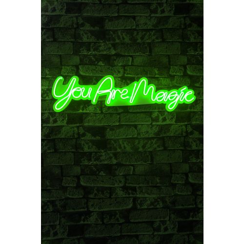 Wallity Ukrasna plastična LED rasvjeta, You are Magic - Green slika 2