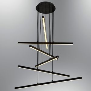 L1245 - Black Black Chandelier