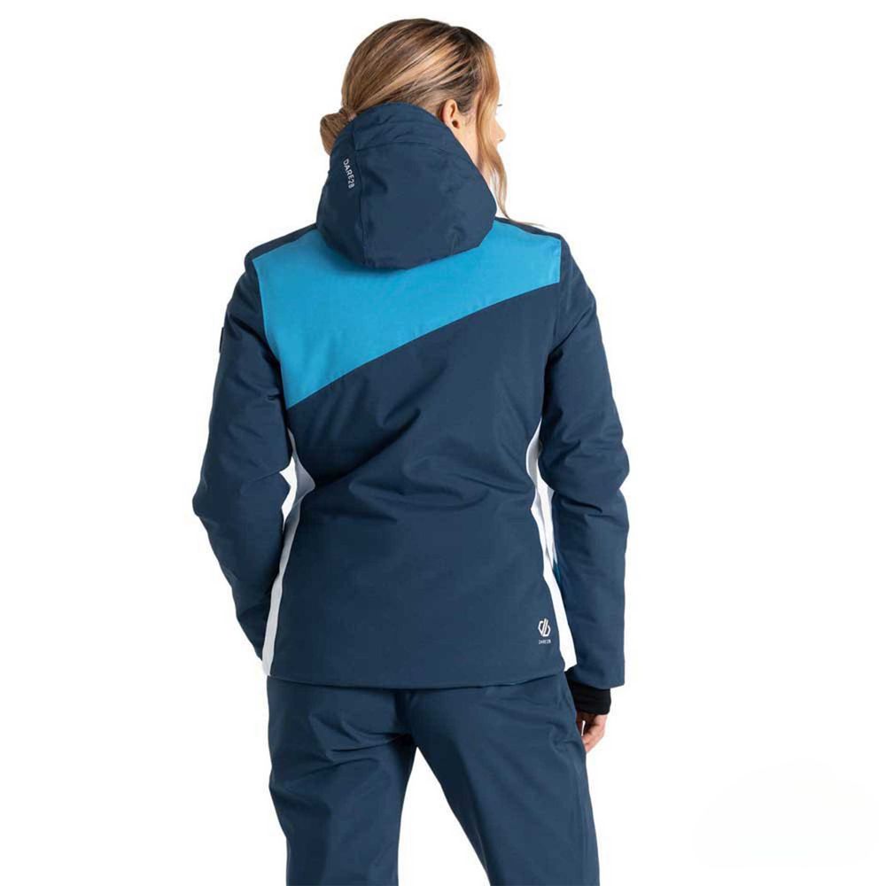 Dare2B Ženska jakna za skijanje Chute, Moonlight Denim/Swedish Blue slika 4