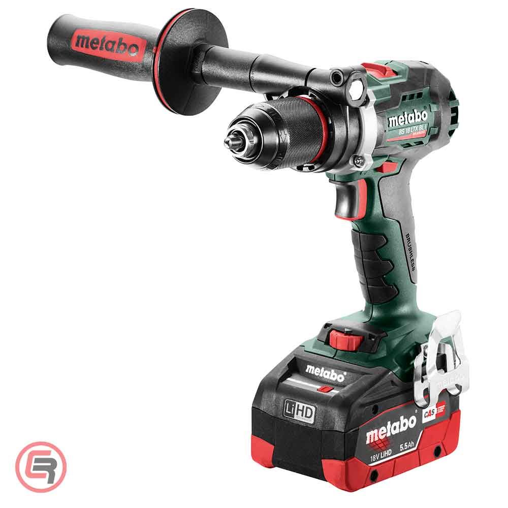 Metabo Bušilica - Odvijač Aku BS 18 LTX BL I 18 V 2 x AKU (5,5 Ah LiHD) ASC 145 + metaBOX 145 L  – 602358660 slika 1