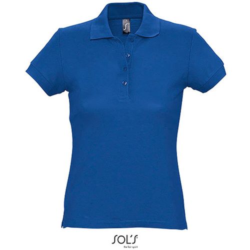 PASSION ženska polo majica sa kratkim rukavima - Royal plava, XL  slika 5