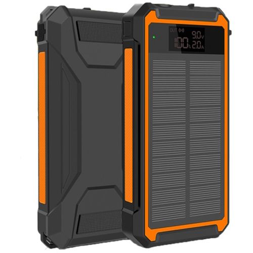 Manta dodatna baterija SOLARNA, 20000MAh, 20W, QC3, USB-C, 2xUSB, crni MPB2001S slika 2