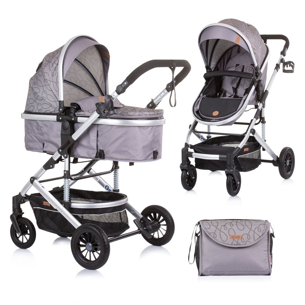 Chipolino Kolica za bebe Estelle Glacier Kkes02303Gl slika 1