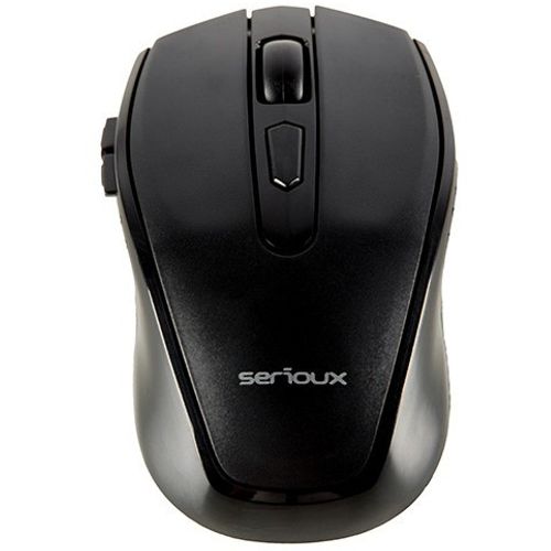 Serioux bežični miš za računalo, SRXM-PST600W-BK slika 2