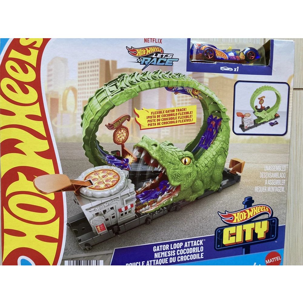 Hot Wheels City Attack Set za igru sa autićem, Sorto slika 5