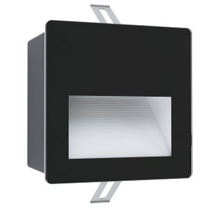 Eglo ugradbena rasvjeta aracena led 3,7w 4000k 500lm bijelo, crno/crno š:140mm v