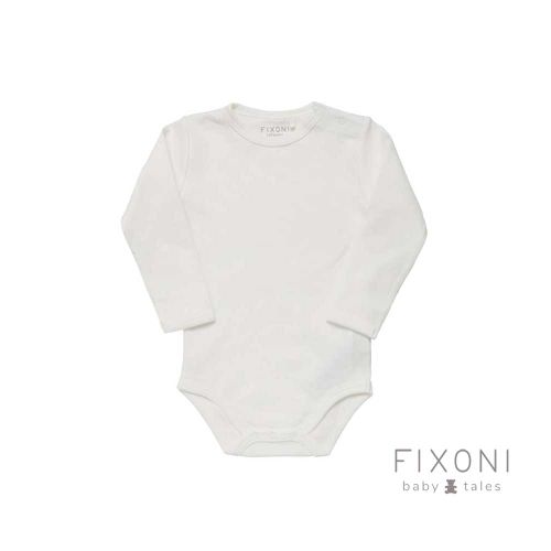 Fixoni - Bodi dugi rukav, Offwhite, vel. 50 slika 2